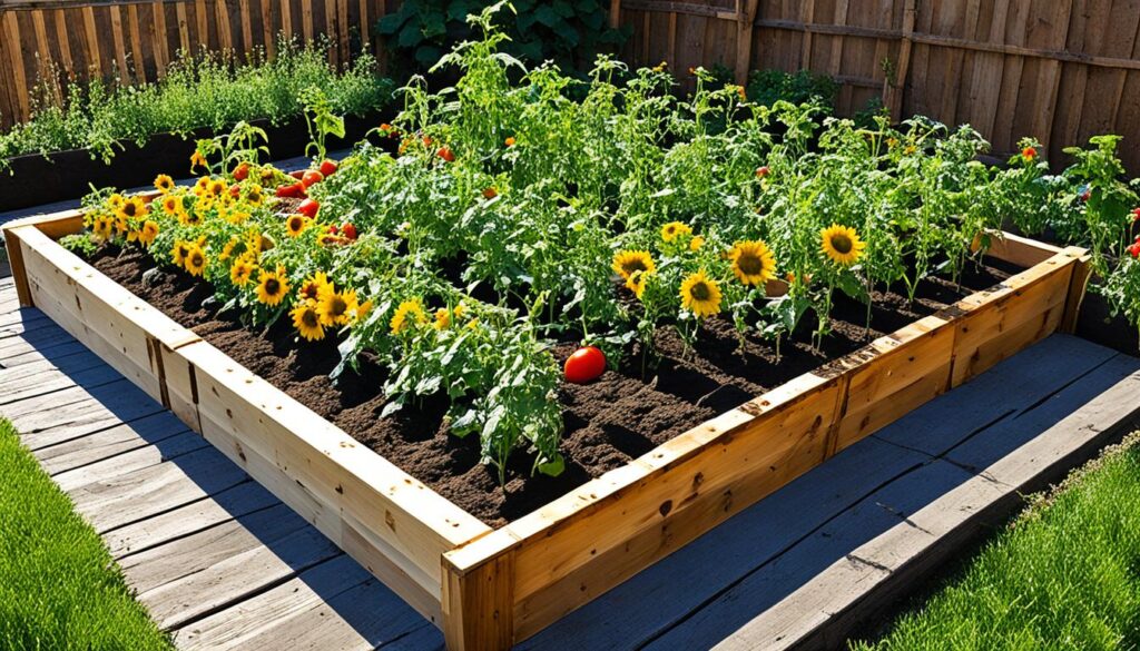 DIY raised garden beds