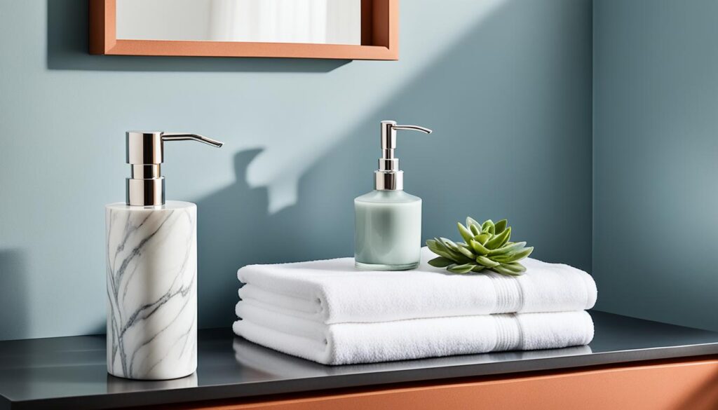 bathroom counter decor ideas