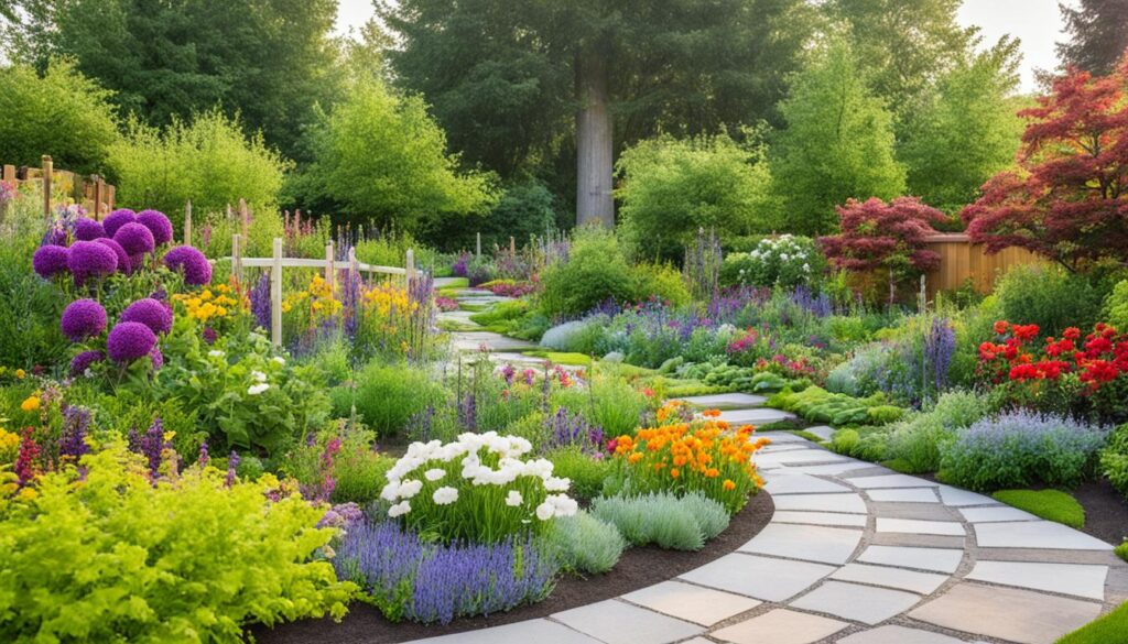 creative flower bed ideas