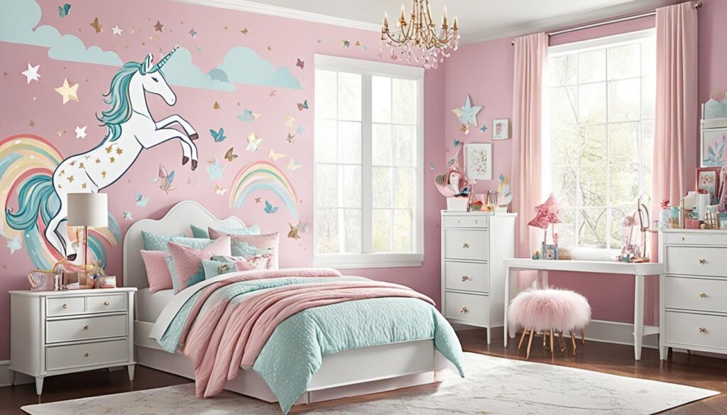 girls bedroom wall decor