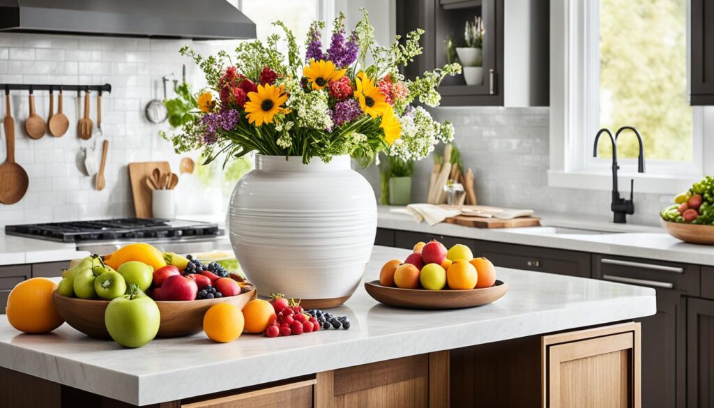 kitchen island centerpiece ideas