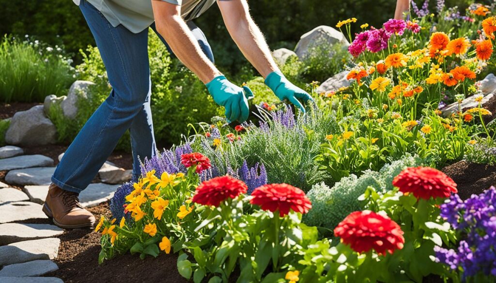 seasonal flower bed makeovers