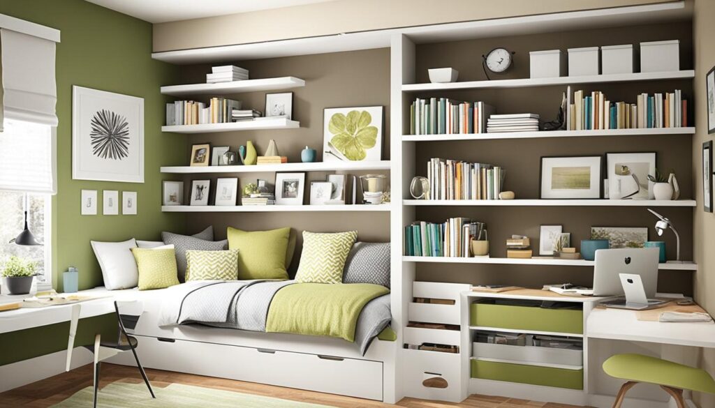 small bedroom storage solutions