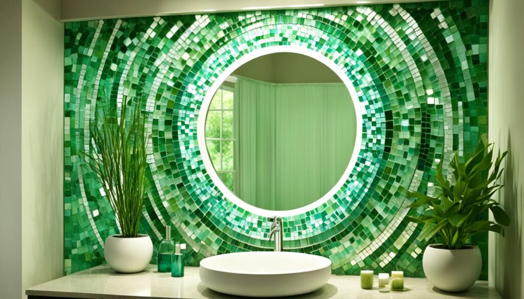 unique mirror decoration