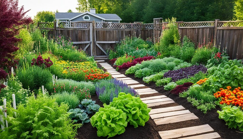 vegetable garden layouts