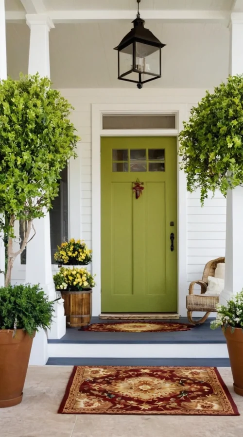 23 Vibrant Summer Front Porch Decor Ideas to Welcome the Season