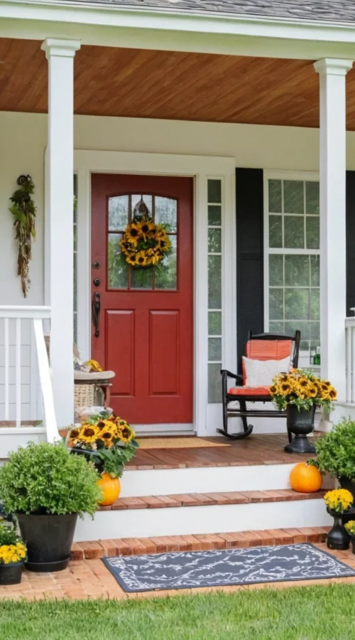 23 Vibrant Summer Front Porch Decor Ideas to Welcome the Season