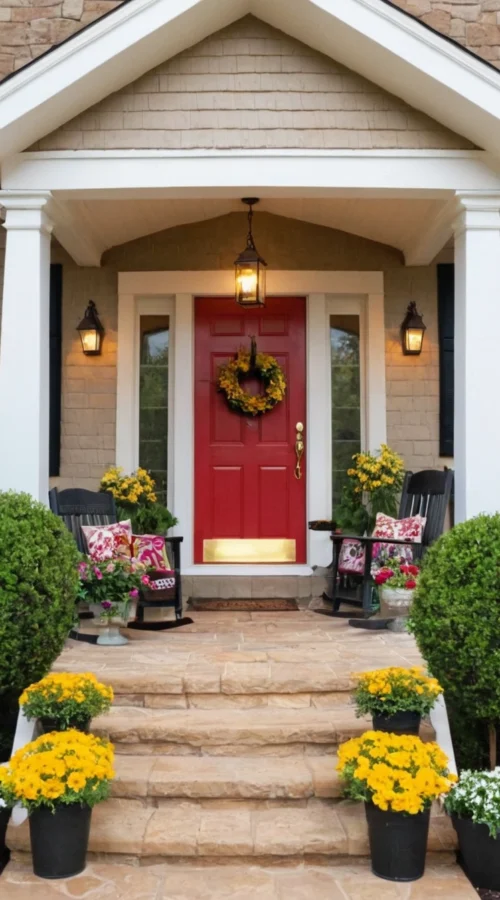 23 Vibrant Summer Front Porch Decor Ideas to Welcome the Season