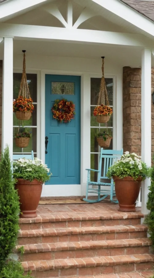 23 Vibrant Summer Front Porch Decor Ideas to Welcome the Season