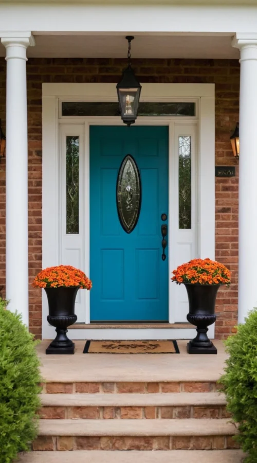 23 Vibrant Summer Front Porch Decor Ideas to Welcome the Season - Dress Up Your Front Door