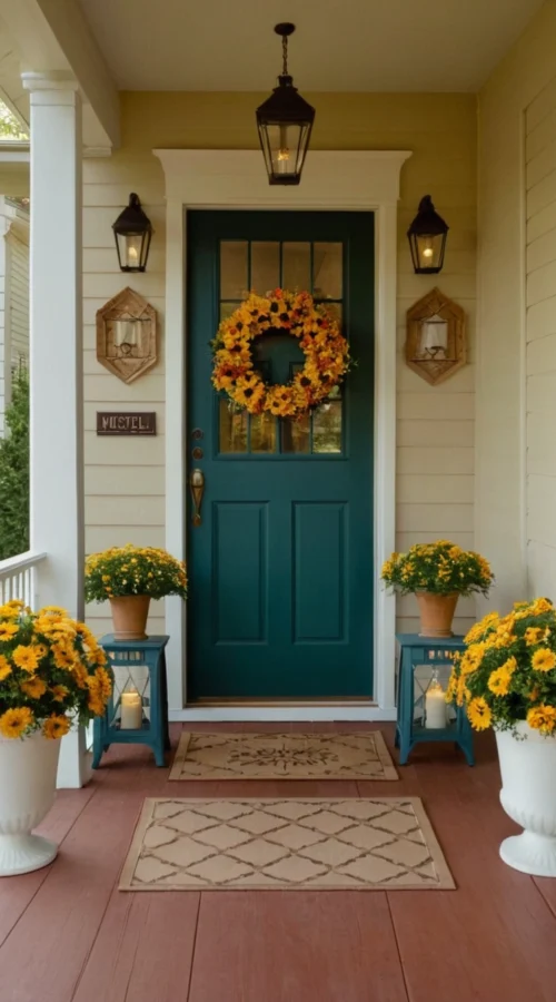 23 Vibrant Summer Front Porch Decor Ideas to Welcome the Season - Summer Front Porch Decor Ideas