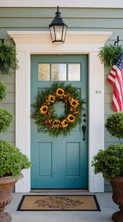 23 Vibrant Summer Front Porch Decor Ideas to Welcome the Season - Summer Front Porch Decor Ideas to Energize Your Outdoor Space