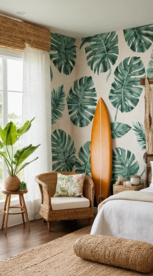 Hawaii Surf Room Decor Ideas - Beach-Inspired Textiles