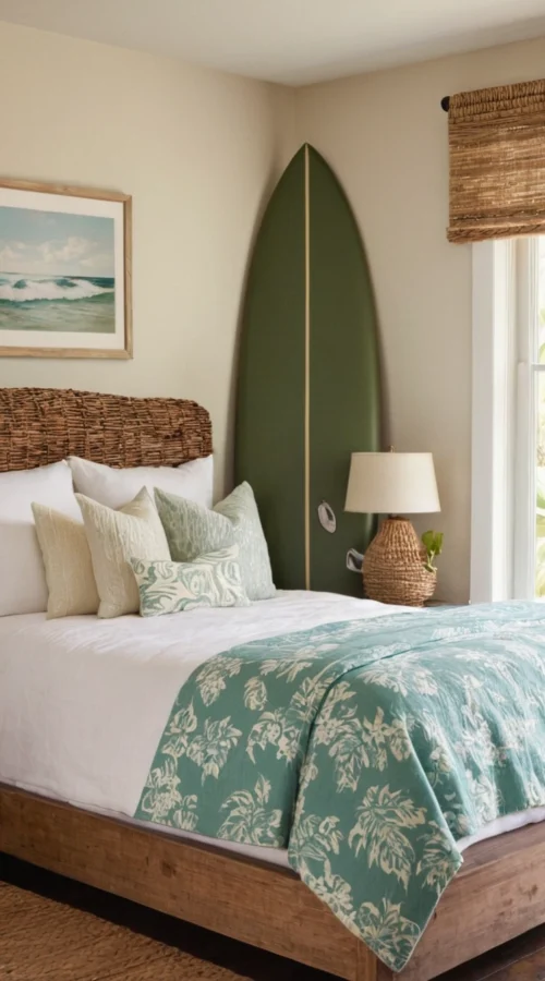 Hawaii Surf Room Decor Ideas - Beach-Inspired Textiles