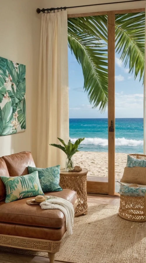 Hawaii Surf Room Decor Ideas - Beach-Inspired Textiles