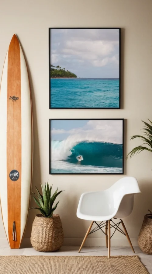 Hawaii Surf Room Decor Ideas - Beachy Art and Photography (1)