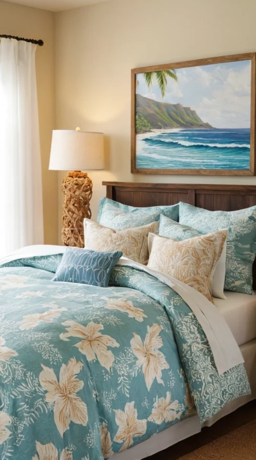 Hawaii Surf Room Decor Ideas Coastal-Inspired Bedding