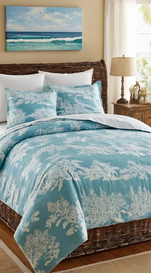 Hawaii Surf Room Decor Ideas Coastal-Inspired Bedding