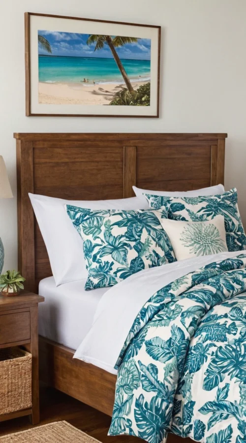 Hawaii Surf Room Decor Ideas Coastal-Inspired Bedding