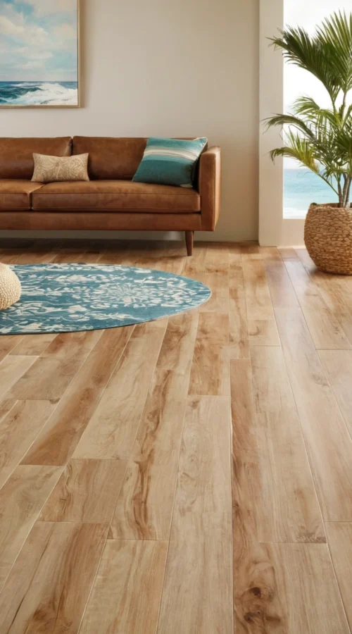 Hawaii Surf Room Decor Ideas - Coastal-Inspired Flooring