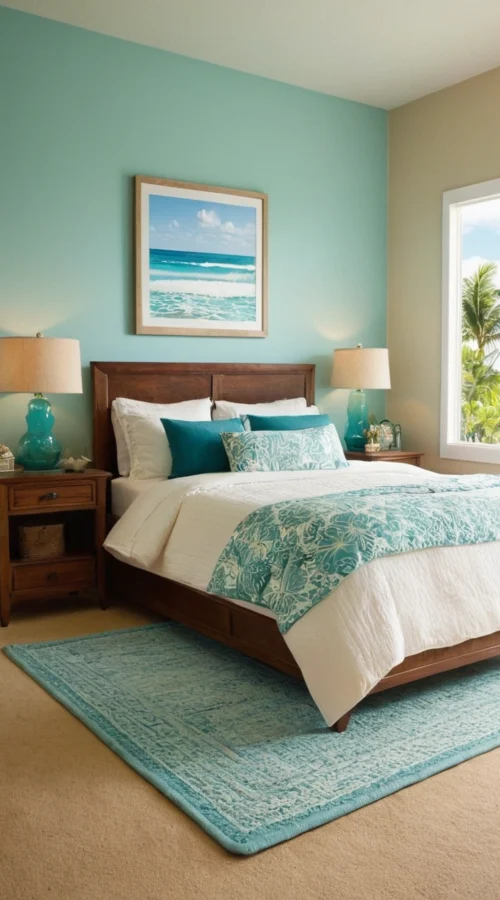 Hawaii Surf Room Decor Ideas - Embrace Ocean Colors (2)