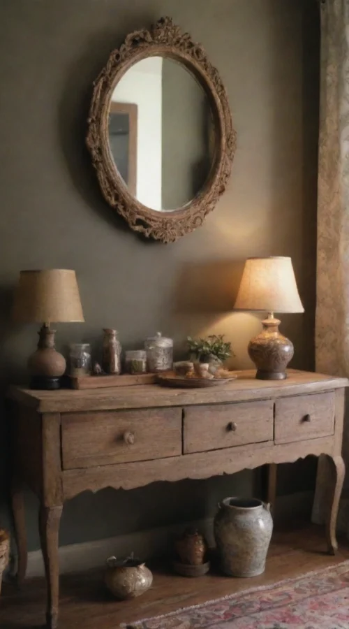 Use Vintage and Handmade Decor (12)