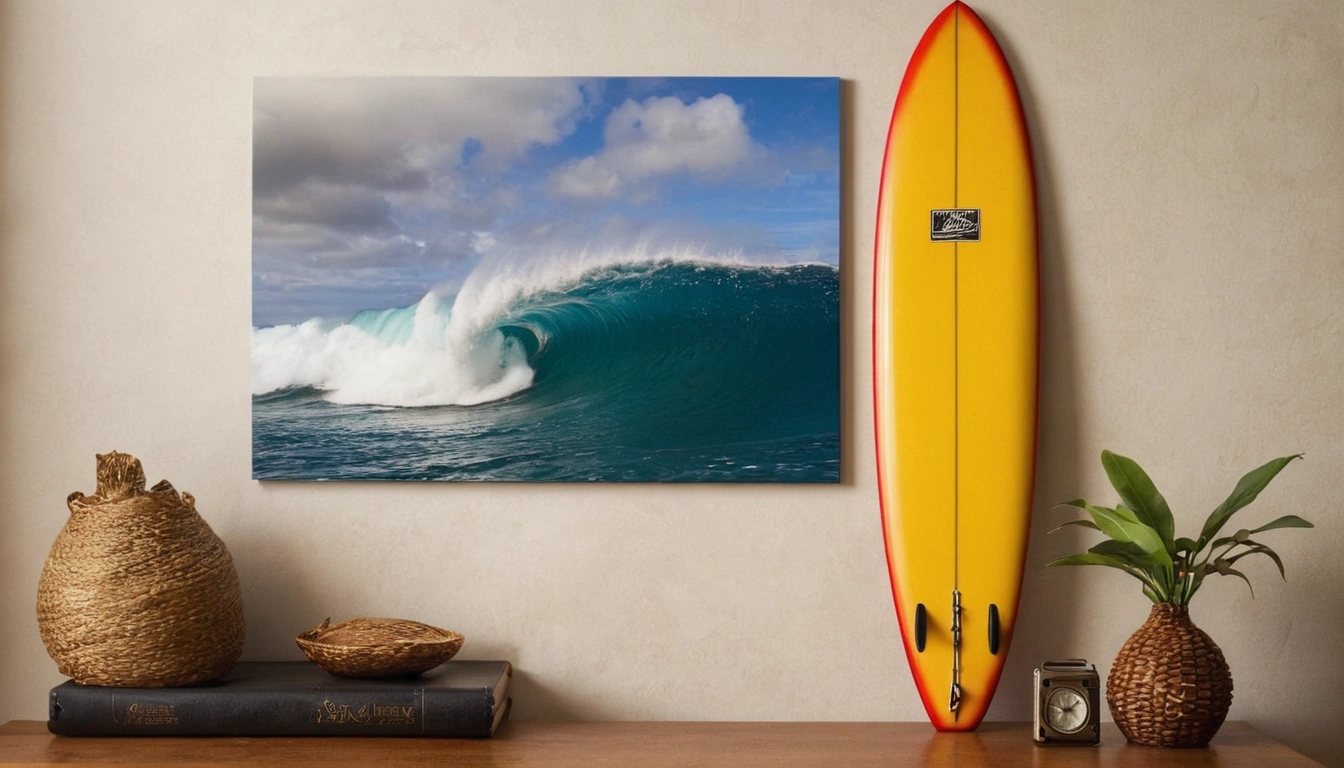 Hawaii beach Surf Room Decor Ideas